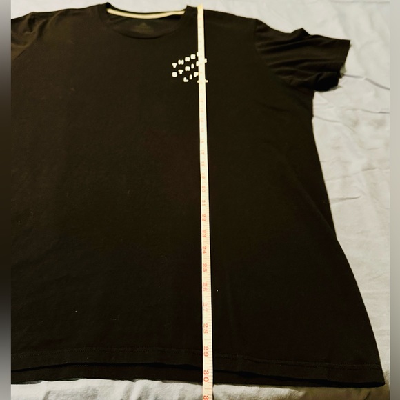 Adidas three stripe life The Go-To Performance Tee men’s t-shirt black 2xl - Picture 5 of 9